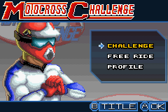 Motocross Challenge [Homebrew] screenshot 4 for GameBoy Advance